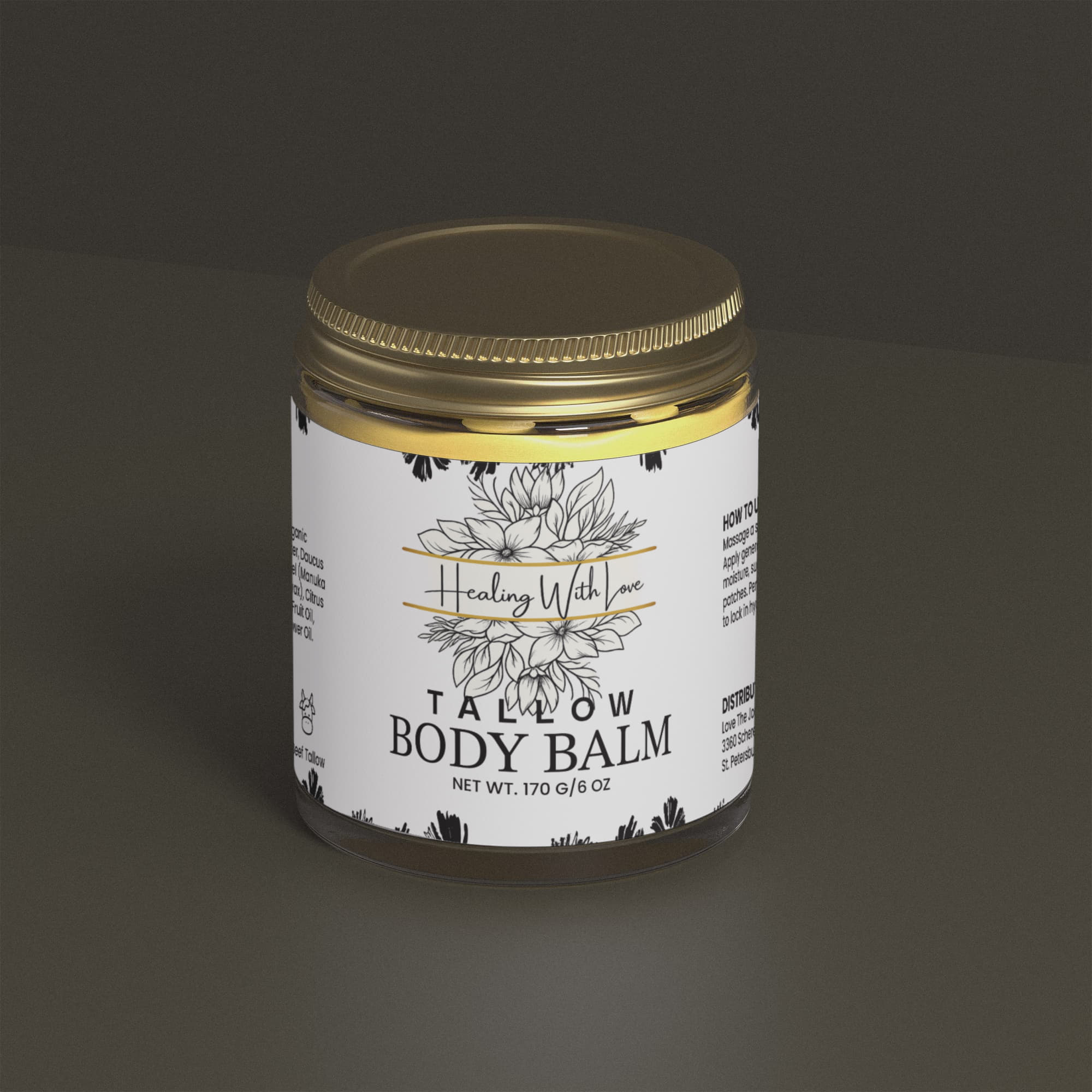 Manuka Honey Chamomile Tallow Body Balm