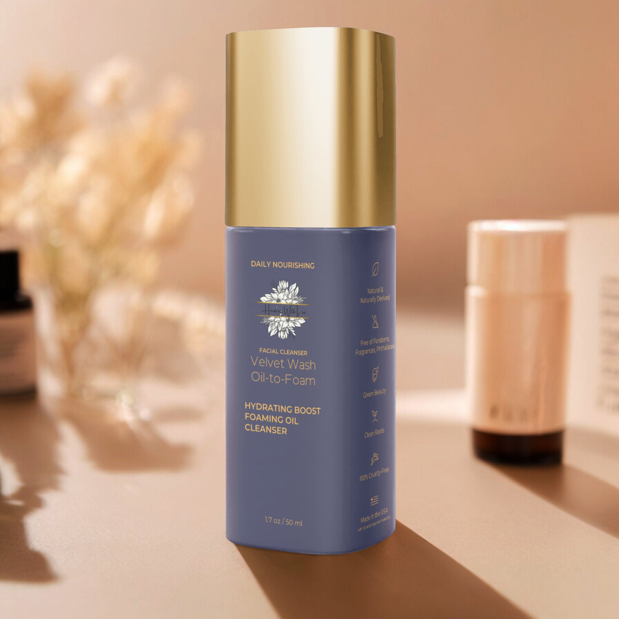 Milky Oil Foaming Cleanser Gold Cap